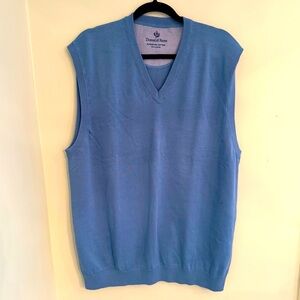 Donald Ross Sportswear V-Neck 100% Cotton Sweater Vest Size 2-XL